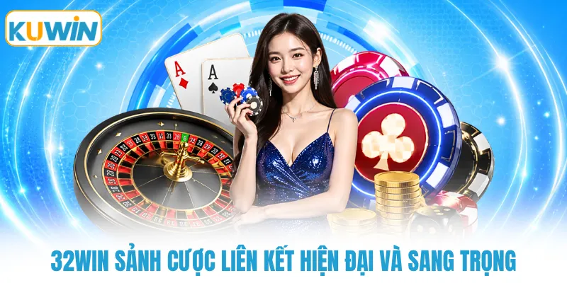 32WIN sảnh cược liên kết hiện đại và sang trọng