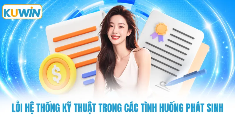 Lỗi hệ thống kỹ thuật trong các tình huống phát sinh